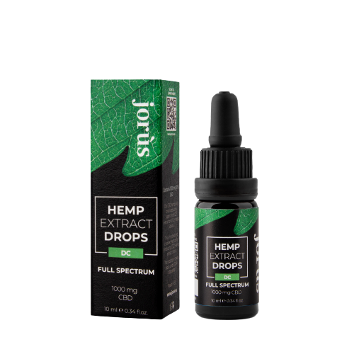CBD 10% (1000 mg) Hemp oil Full spectrum DC, 10 ml - Jorùs CBD 10% (1000 mg) Hemp oil Full spectrum DC, 10 ml - Jorùs