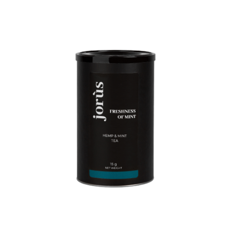 Hemp tea with mint, 15 g
