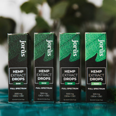 CBDa + CBD 20% (2000 mg) Hemp oil Full spectrum RAW, 10 ml - Image 3
