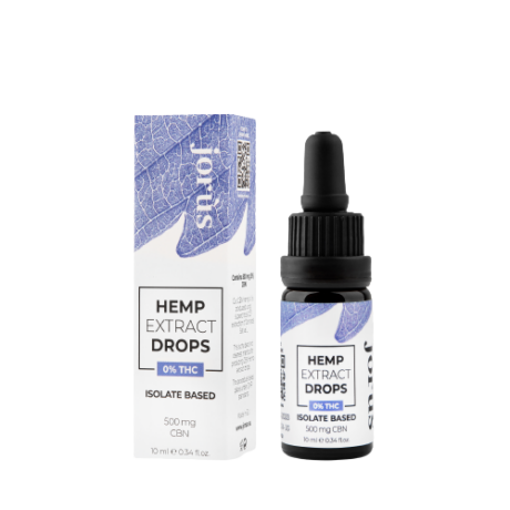 CBN 5% (500 mg) Hemp oil Isolated, 10 ml