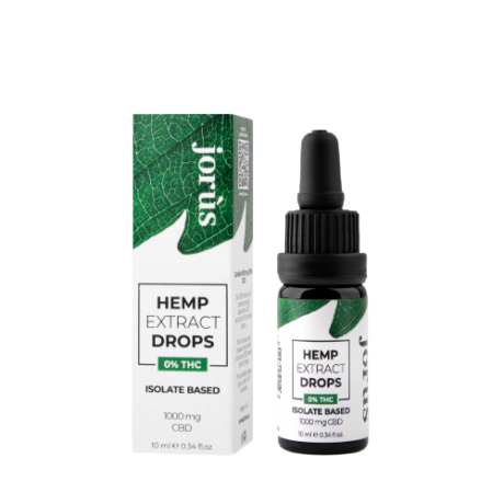 CBD 10% (1000 mg) Hemp oil Isolated, 10 ml