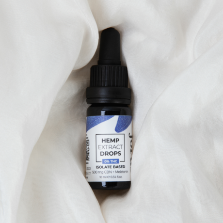 CBN 5% (500 mg) + Melatonin Hemp oil Isolated, 10 ml - Image 2