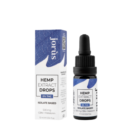 CBN 5% (500 mg) + Melatonin Hemp oil Isolated, 10 ml