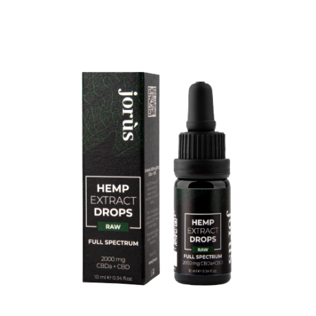 CBDa + CBD 20% (2000 mg) Hemp oil Full spectrum RAW, 10 ml